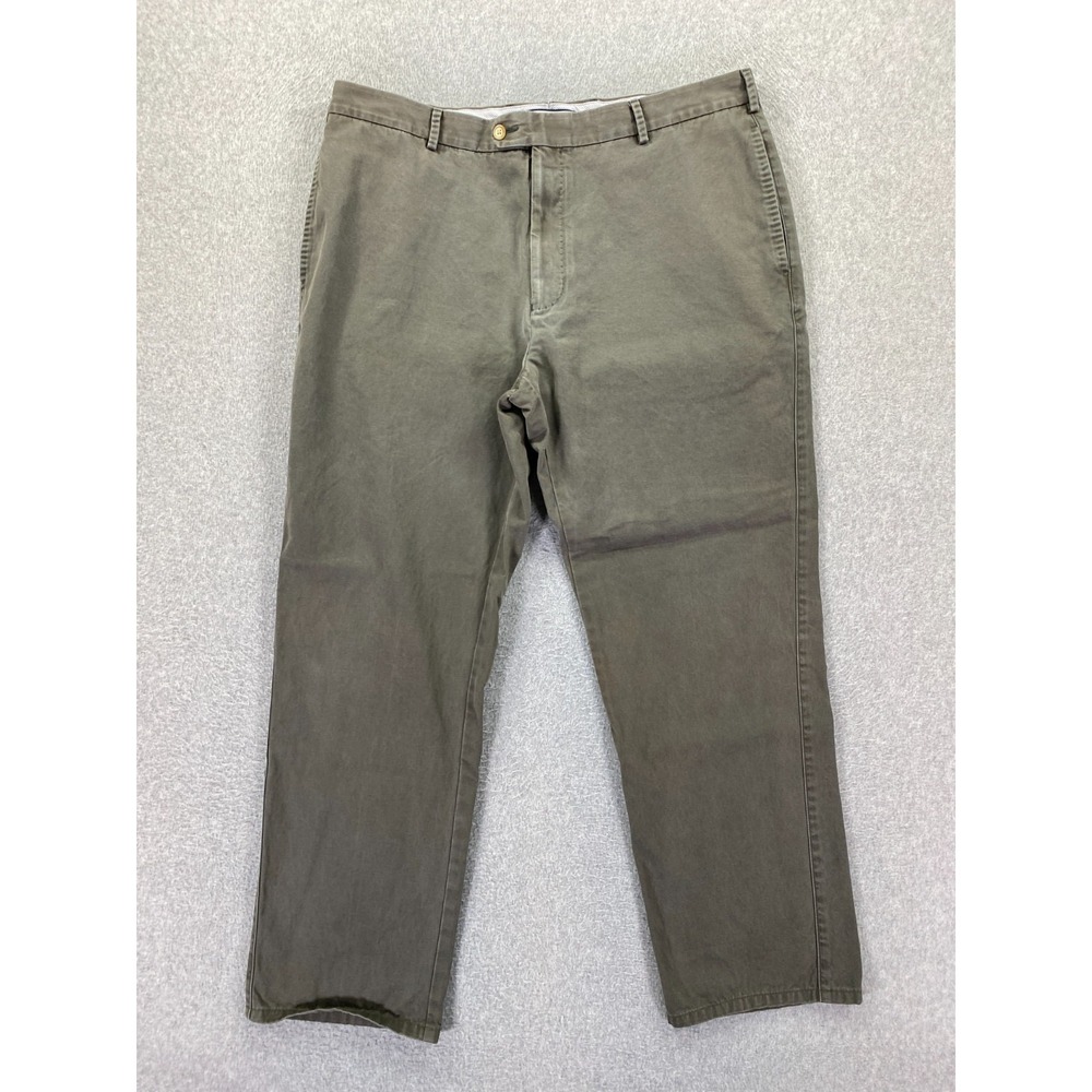 Peter Millar Pants Mens 38x30 Green Soft Touch Twill Pima Cotton Dressy‎ Classic